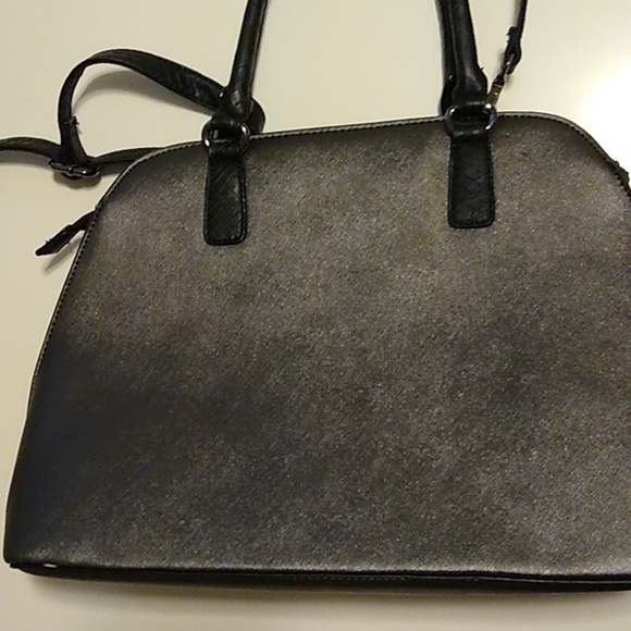 Aldo handbag in gorgeous gunmetal color - Picture 7 of 14